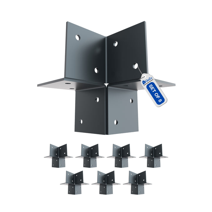 3 Way Corner Pergola Bracket | Post Connectors Bundle
