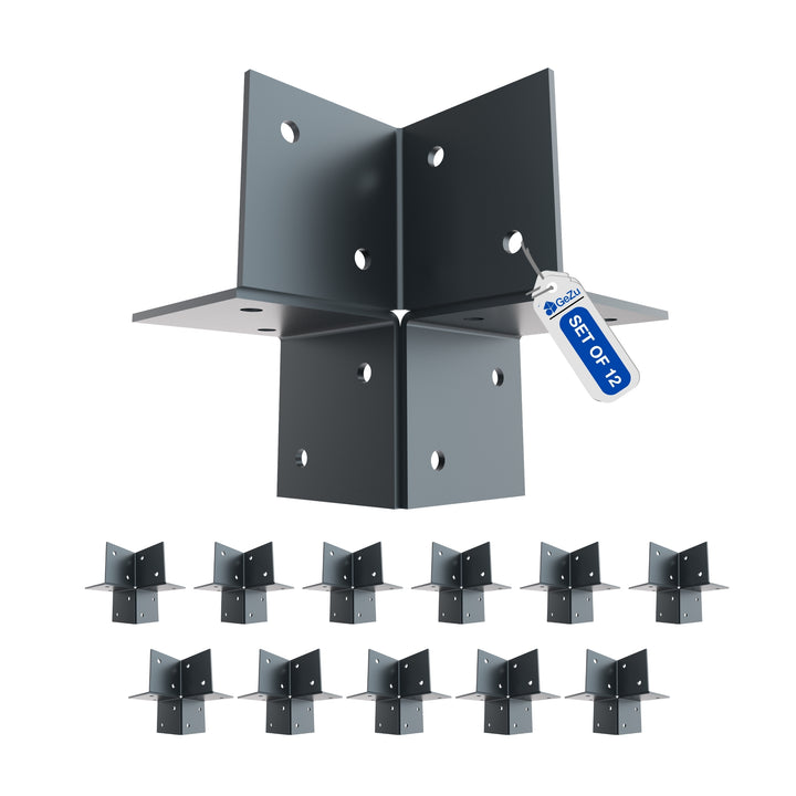 3 Way Corner Pergola Bracket | Post Connectors Bundle