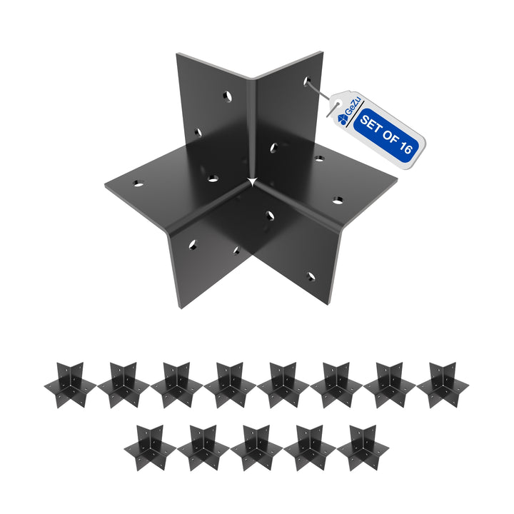 3 Way Corner Pergola Bracket | Post Connectors Bundle