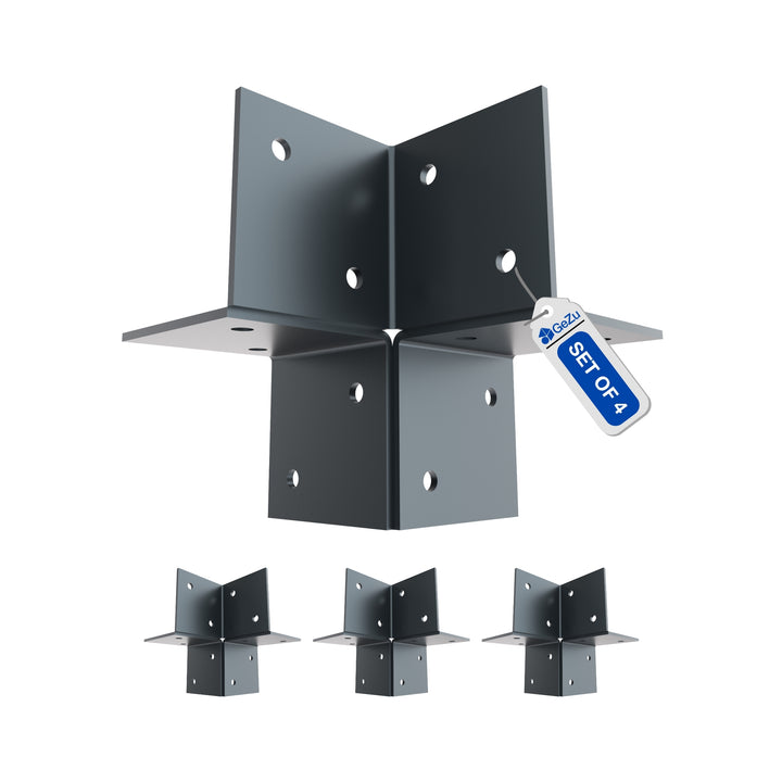 3 Way Corner Pergola Bracket | Post Connectors Bundle