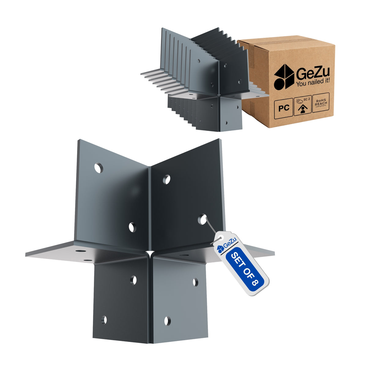 Pergola Bracket - 71 x 71 mm - Gezu Impex
