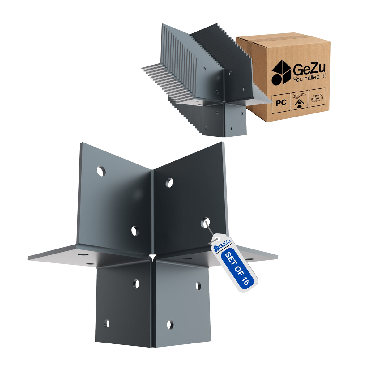 Pergola Bracket - 71 x 71 mm - Gezu Impex