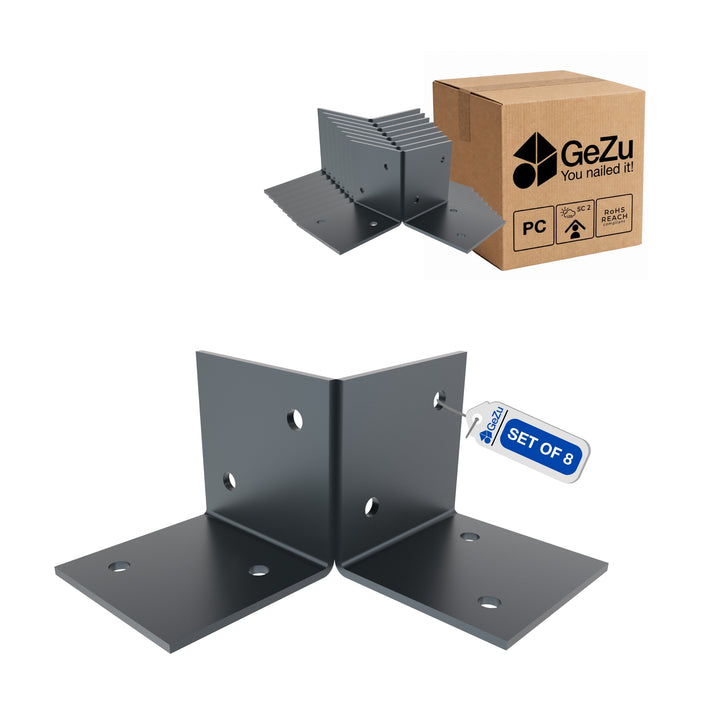 Pergola floor bracket - 71 x 71 mm - Gezu Impex