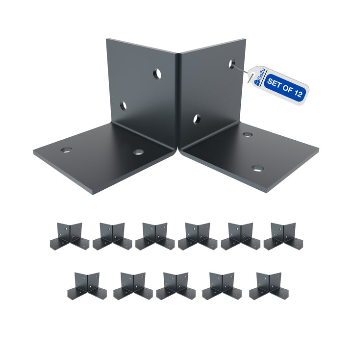 Floor Pergola Bracket | Post Connectors Bundle