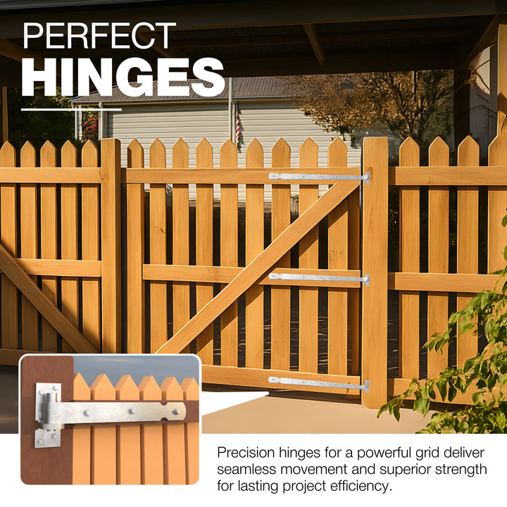 Gate band hinge