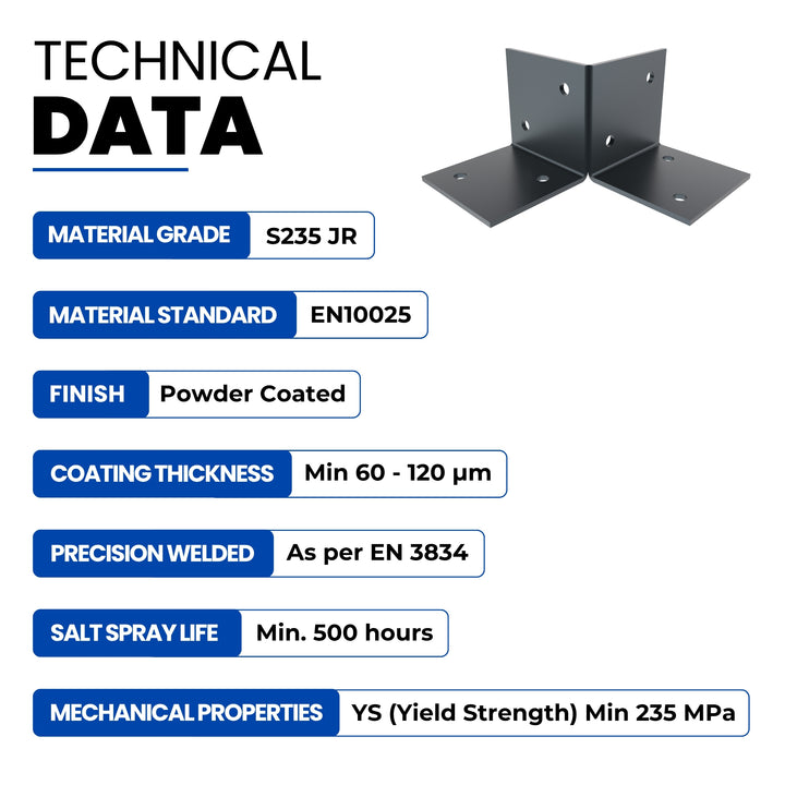 Floor Pergola Bracket | Post Connectors