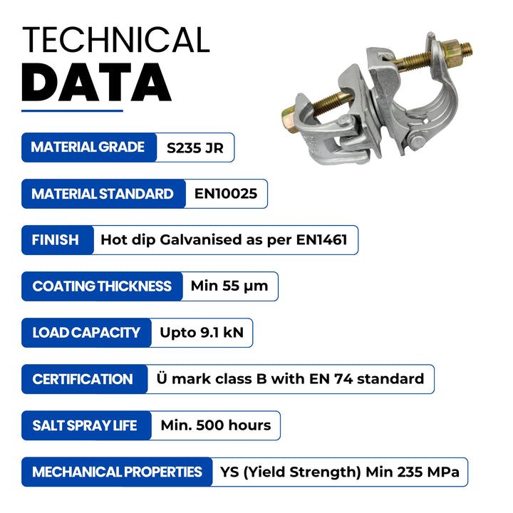 Scaffold Swivel Coupler | Scaffolding Clamp