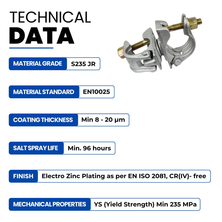 Scaffold Swivel Coupler | Scaffolding Clamp