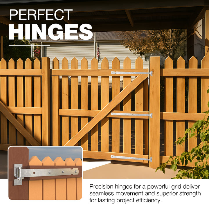 Gate band hinge