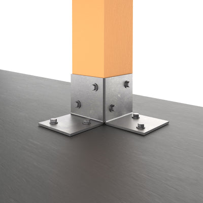 Floor Pergola Bracket | Post Connectors