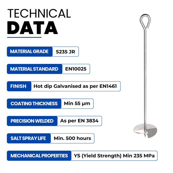 Helical Ground Anchor | Earth Anchor