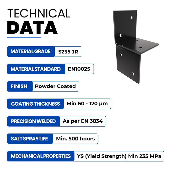 Wall Pergola Bracket | Post Connectors