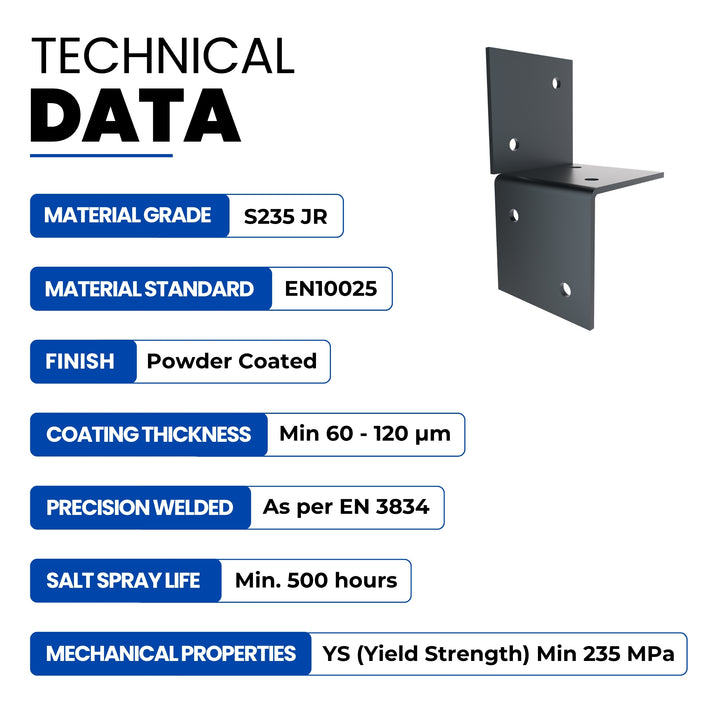 Wall Pergola Bracket | Post Connectors