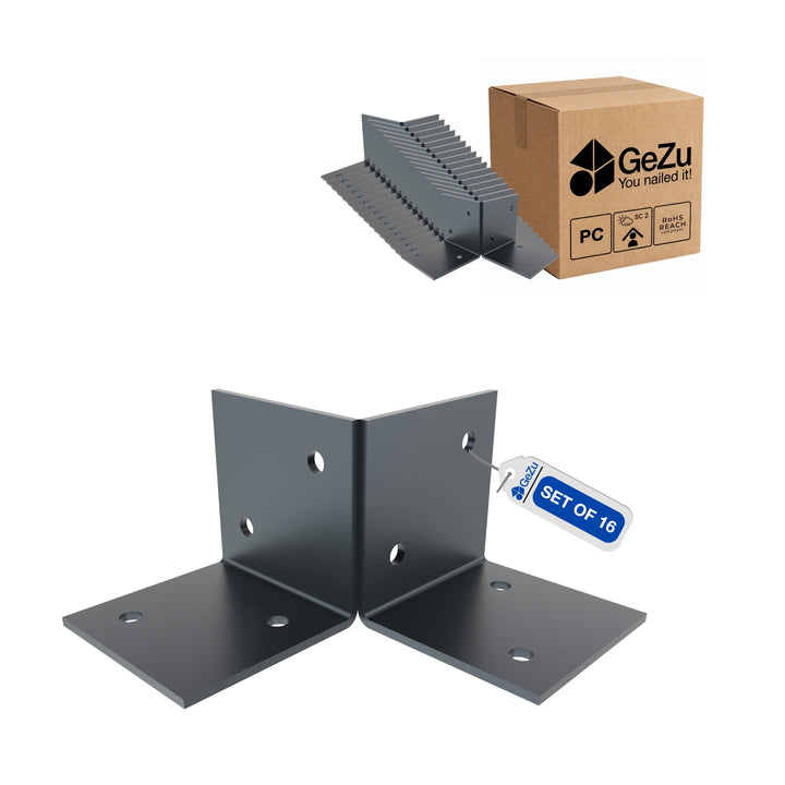 Pergola floor bracket - 71 x 71 mm - Gezu Impex