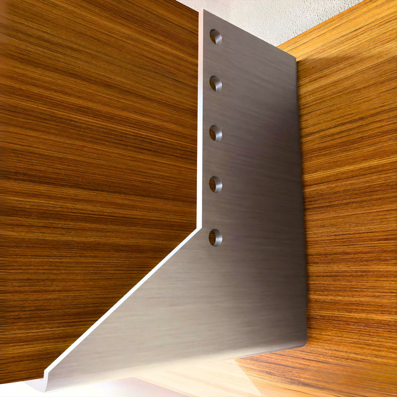 Concealed flange joist hanger