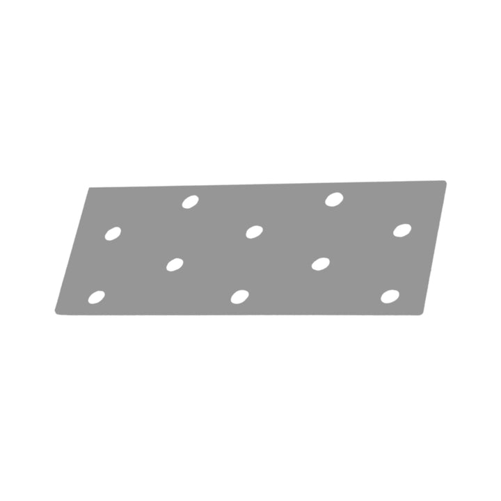 Flat wood connector plate