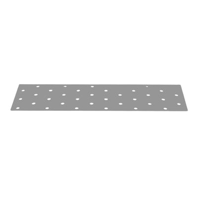 Perforated wood connector plate