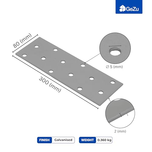 Perforated wood connector plate