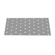 Perforated wood connector plate