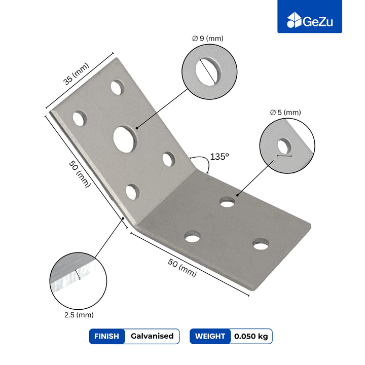 135° Angle Bracket