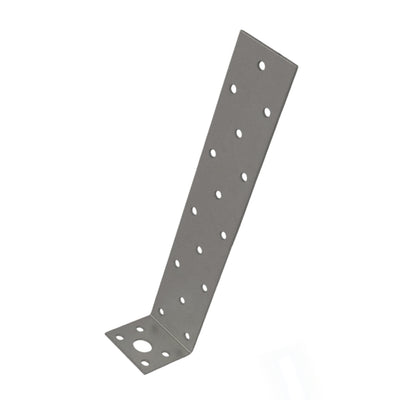 Flat steel anchor for concrete