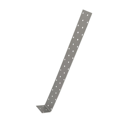 Flat steel anchor for concrete