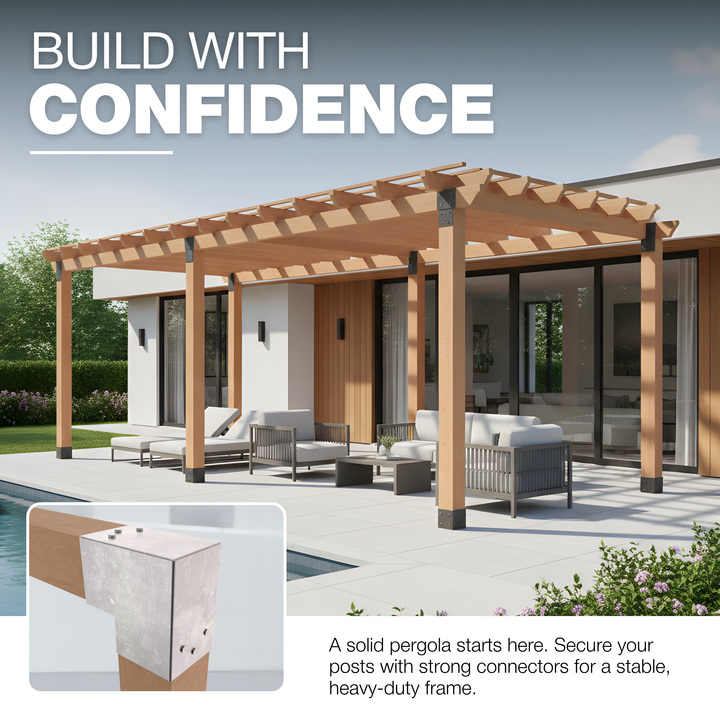 Pergola Bracket | Post Connectors L