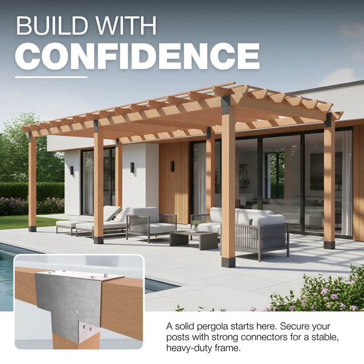 Pergola Bracket | Post Connectors T
