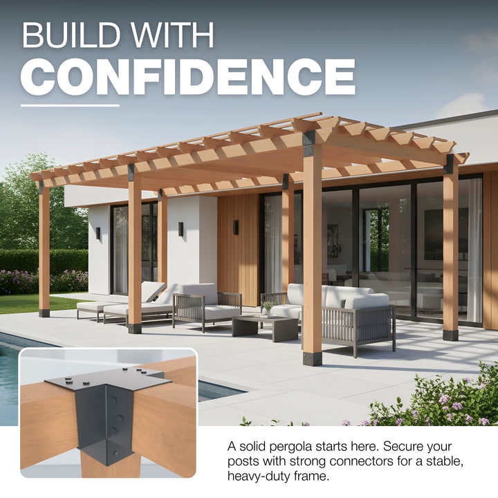 Pergola Bracket | Post Connectors X
