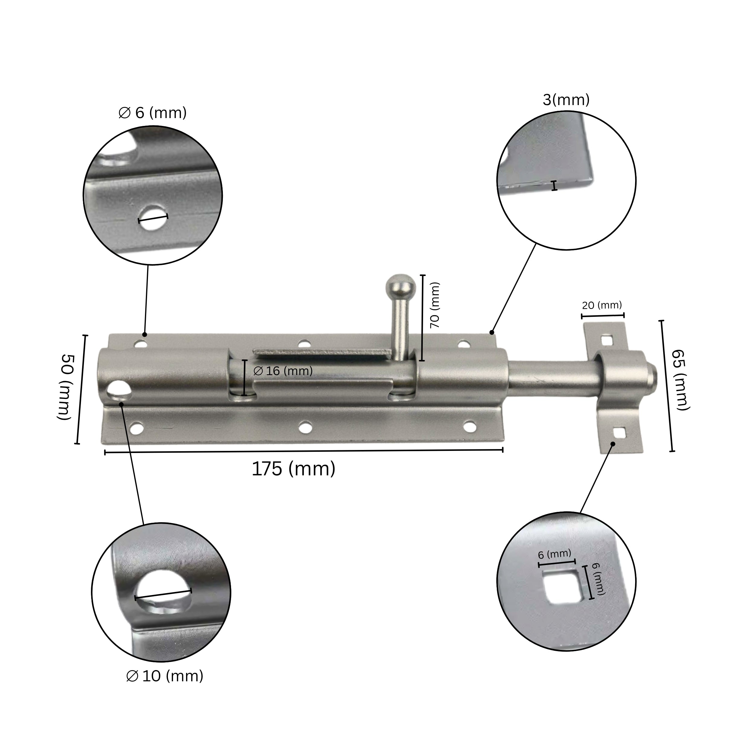 Barrel bolt