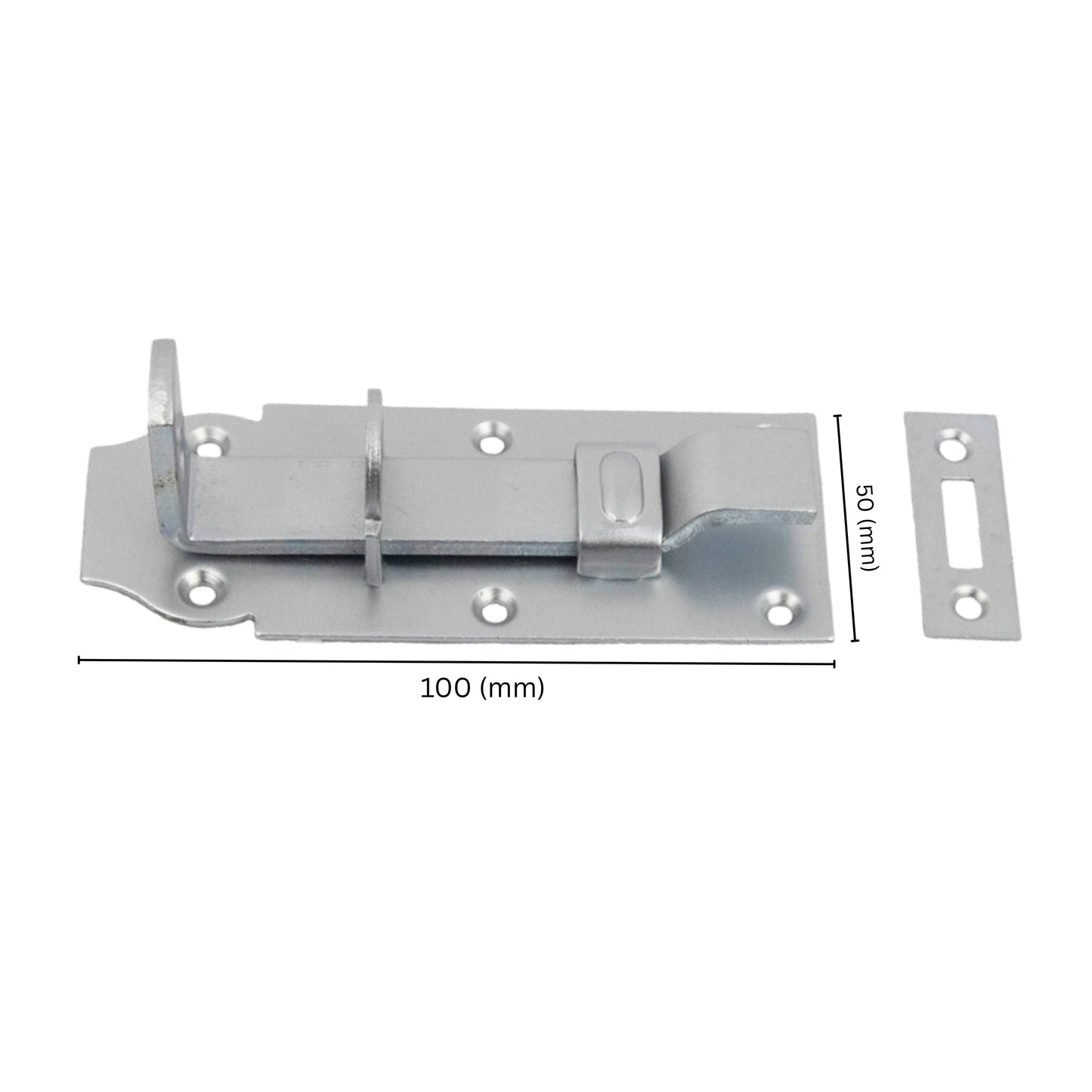 Slide bolt latch