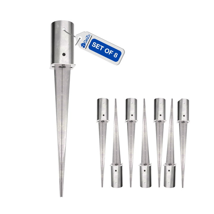 Round Drive In Fence Post Spike Bundle