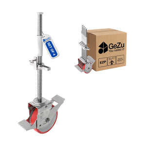 Caster wheel - 38 x 500 mm, 150 x 50 mm, 600 kg - Gezu Impex
