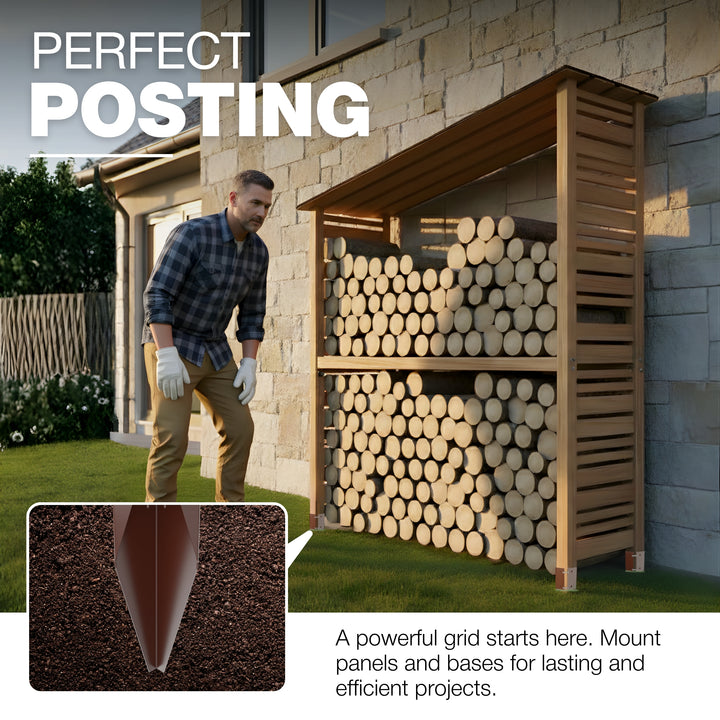 Swift Clamp Repair Spur | Fence Post Repair Spike