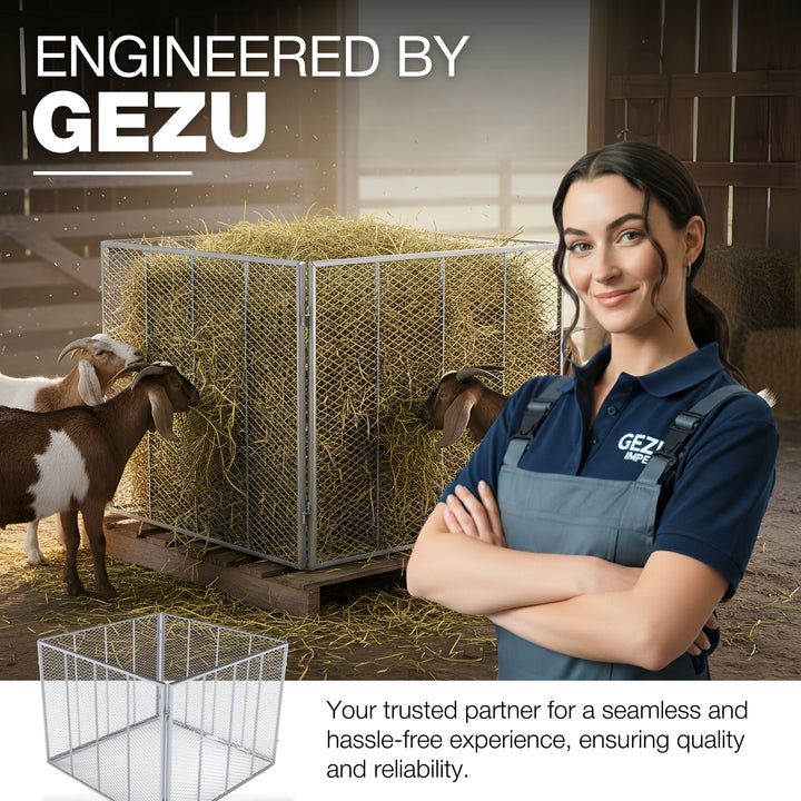 Square mesh composter