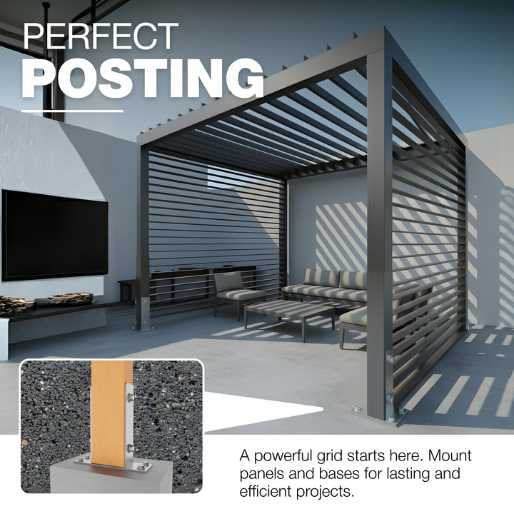 U Shaped Fence Post Bracket | Post Support