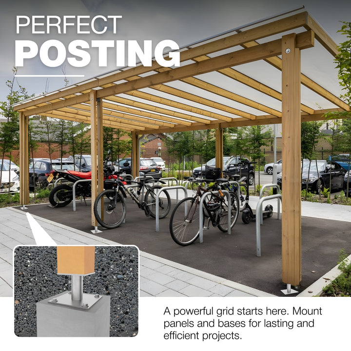 Post base for Dowelling