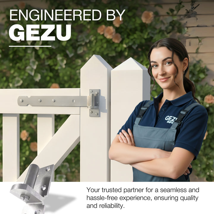 Gate hinge mounting bracket