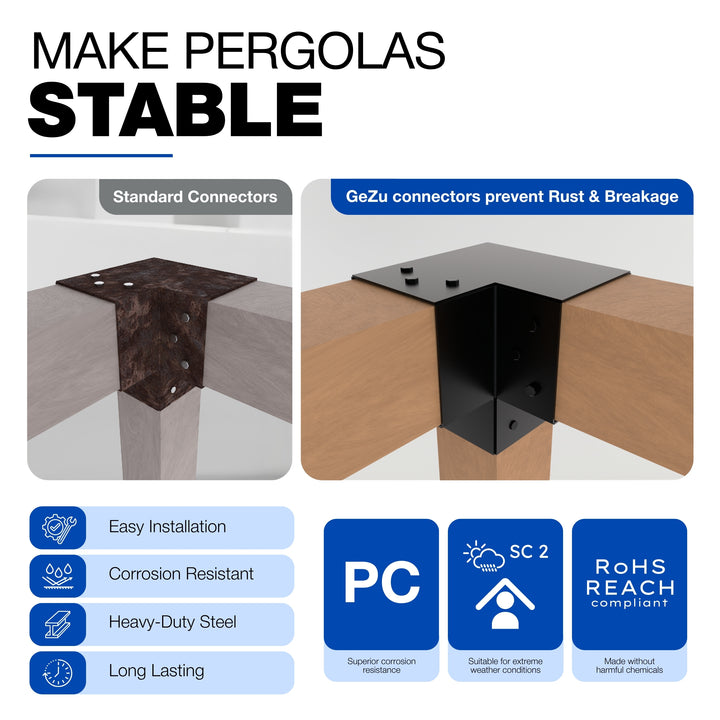 Pergola Bracket | Post Connectors Y
