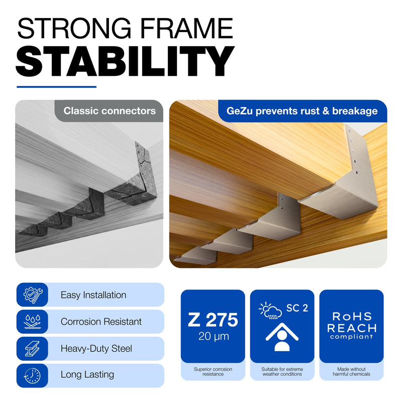 Joist Hanger Shoe Type B - Concealed Flange