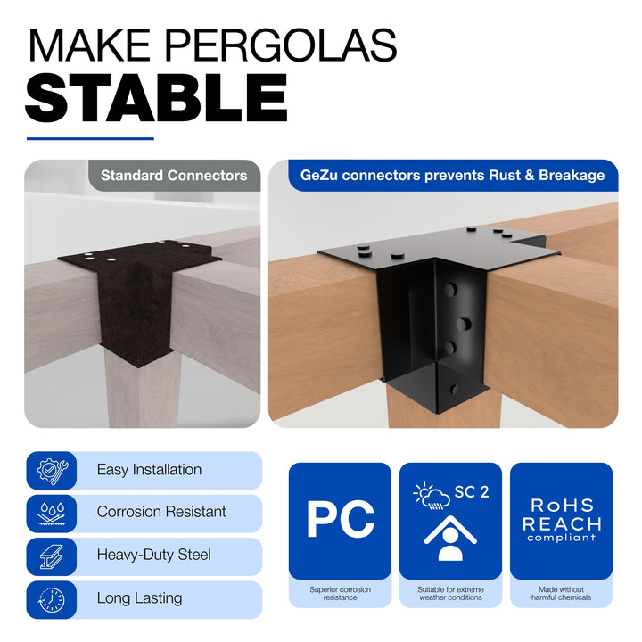 Pergola Bracket | Post Connectors X
