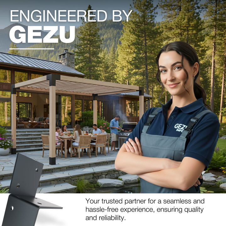 Wall Pergola Bracket | Post Connectors