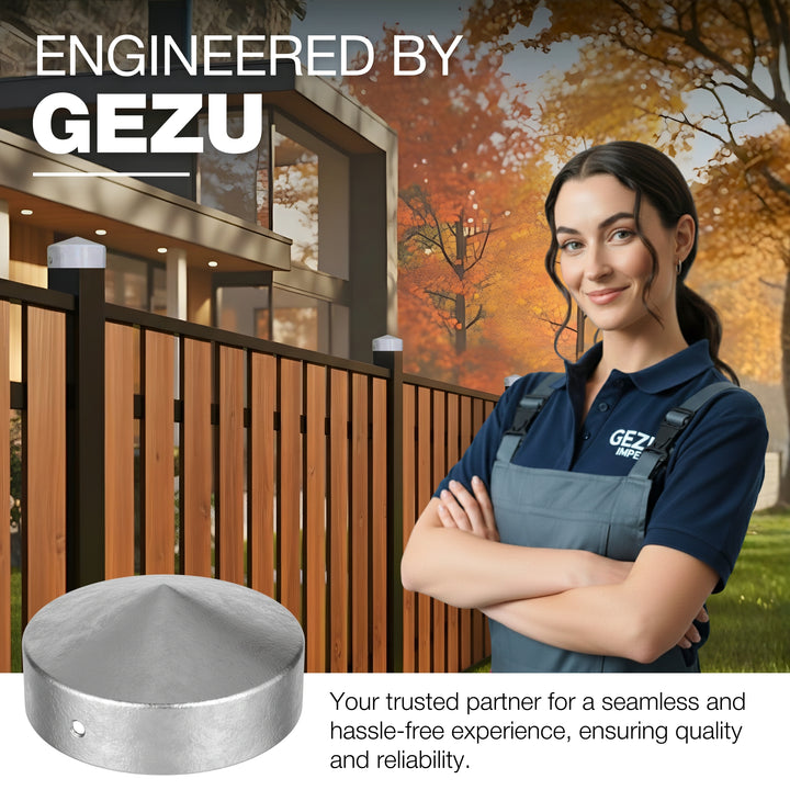 Fence Post Cap | Round Pyramid