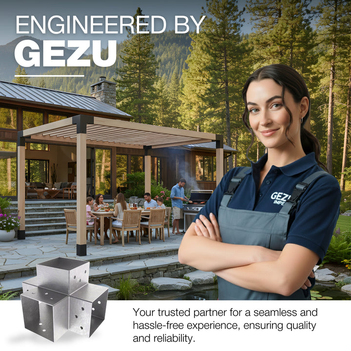 Pergola Bracket | Post Connectors X