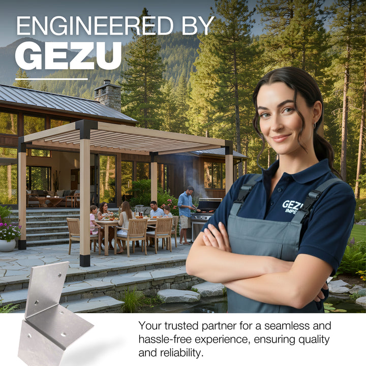 Wall Pergola Bracket | Post Connectors