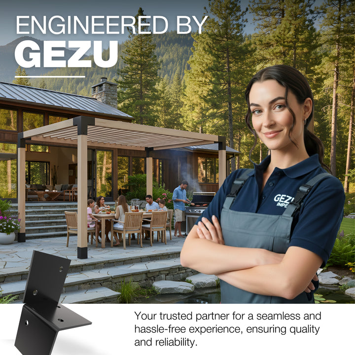 Wall Pergola Bracket | Post Connectors