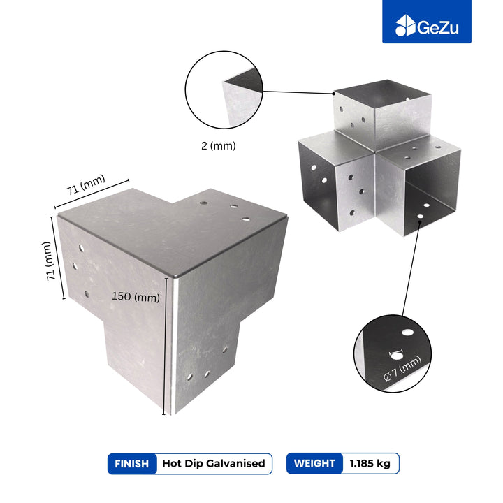Pergola Bracket | Post Connectors Y