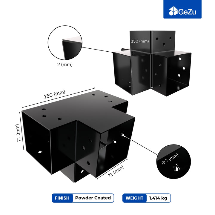 Pergola Bracket | Post Connectors X