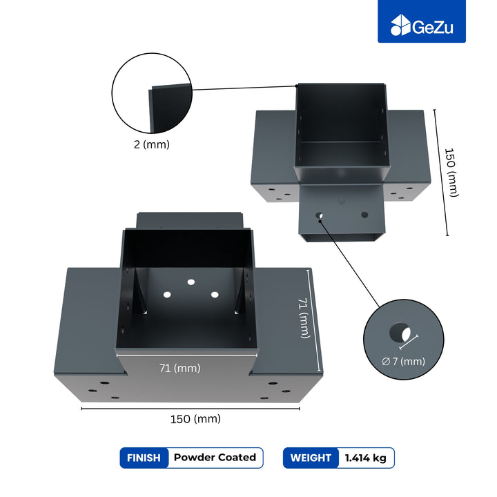Pergola Bracket | Post Connectors X