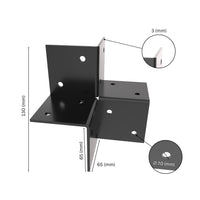 Pergola 3 Way Corner Bracket